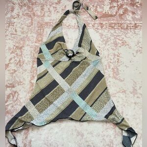 Niche USA Patterned Halter Top